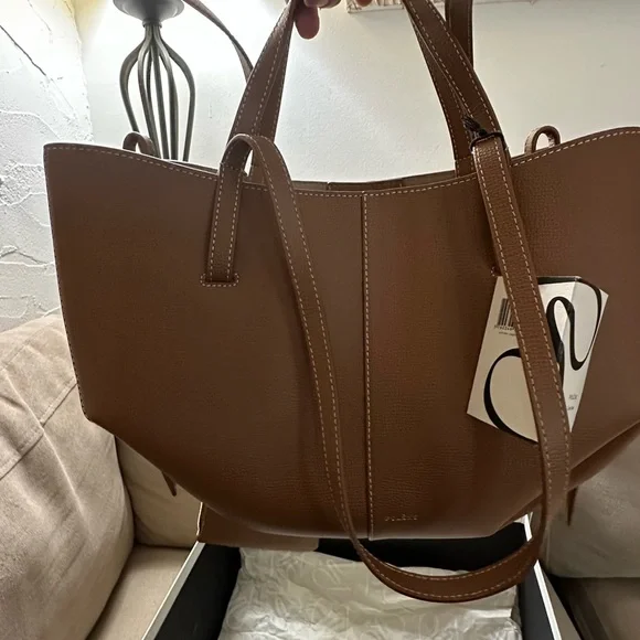 Polene Cyme Mini in Camel (Pristine) - Picture 3 of 6